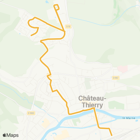 Fablio Gare SNCF - L'Horloge / Ctre aquatique Citélium map