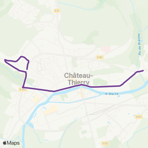 Fablio Château-Thierry Buisson / Vincelles - Brasles Mairie map