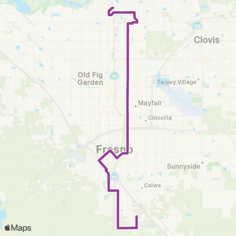 FAX First Street map