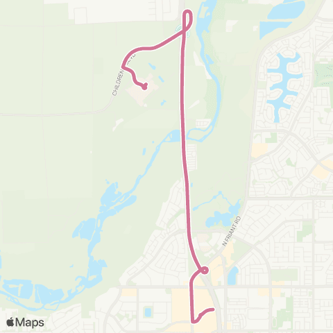 FAX Childrens Hospital map