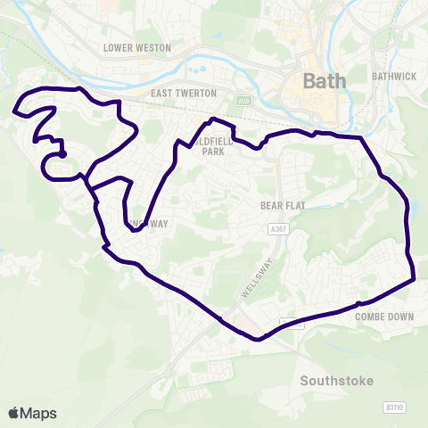 First Bristol Bath & the West Bus Station - Bus Station map