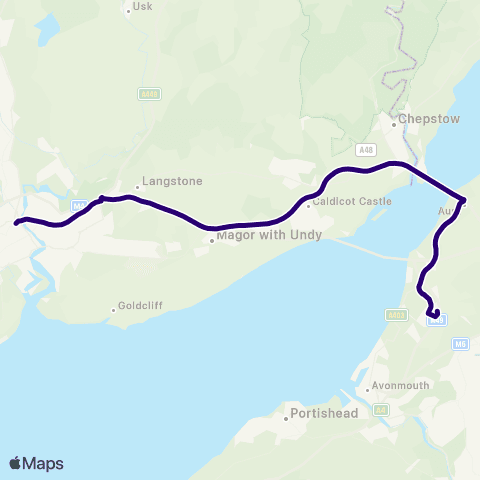First Bristol Bath & the West Queensway Q1 - Amazon map