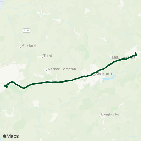 First Buses of Somerset Memorial Hall - Bus Station map