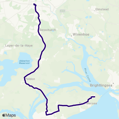 First Essex Osborne Street - Ivy Lane map