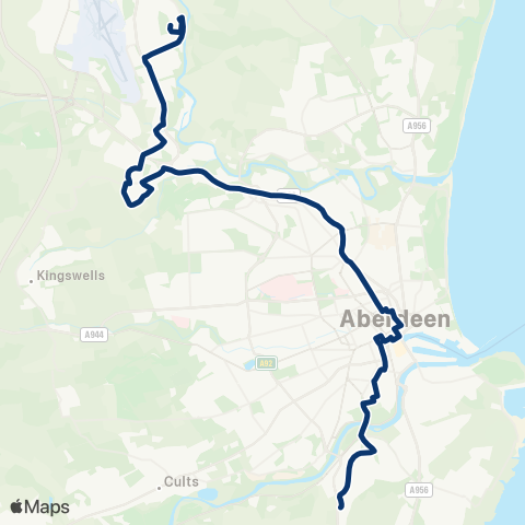 First Aberdeen Cloverfield Gardens - Slessor Drive map