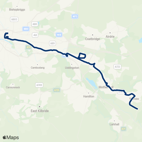 First Greater Glasgow Buchanan Bus Station - Greenknowe Street map