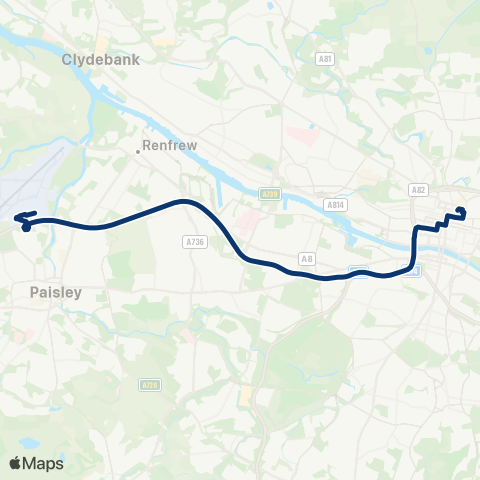 First Greater Glasgow Buchanan Bus Station - Terminal Building map