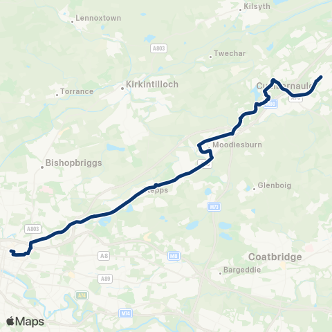 First Greater Glasgow Town Centre Stances - Buchanan Bus Sta map