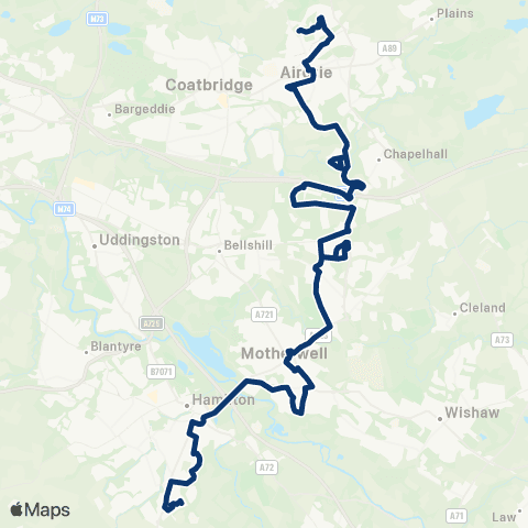 First Greater Glasgow Cromwell Crescent - Meadowside map