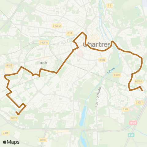 Filibus A. France-Le Forum map