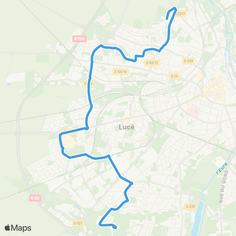 Filibus Rechèvres-Lycée Monfort map