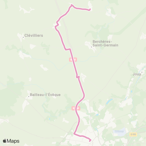 Filibus Pôle d'échange-Bois du Grand Gland map