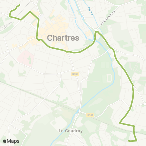 Filibus Pôle d'échange-CFA map