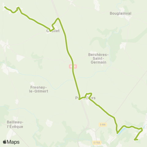 Filibus Collège Soutine-Boulay d'Achères map