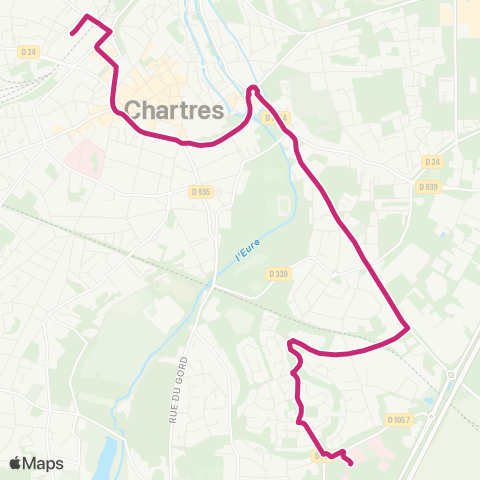 Filibus Pôle d'échange-Hôpital Pasteur map