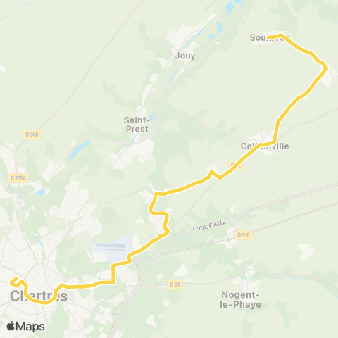 Filibus Soulaires-Pôle d'échange map