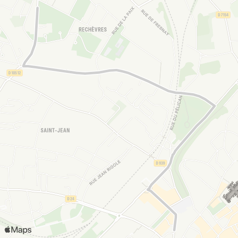 Filibus Jehan de Beauce-Pôle d'échange map