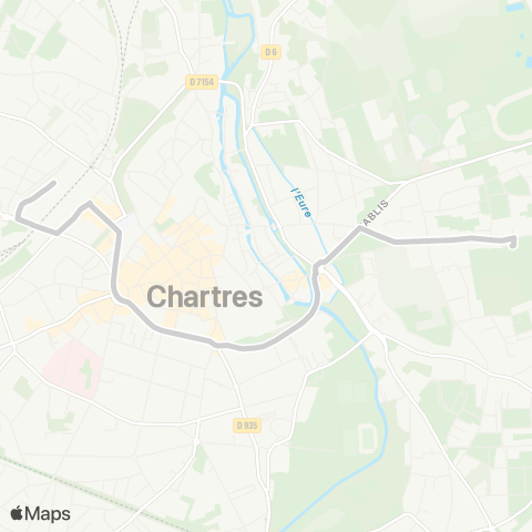 Filibus Lycée Fulbert-Pôle d'échange map