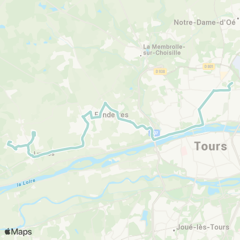 Fil bleu Vaugareau - Lycée Vaucanson map