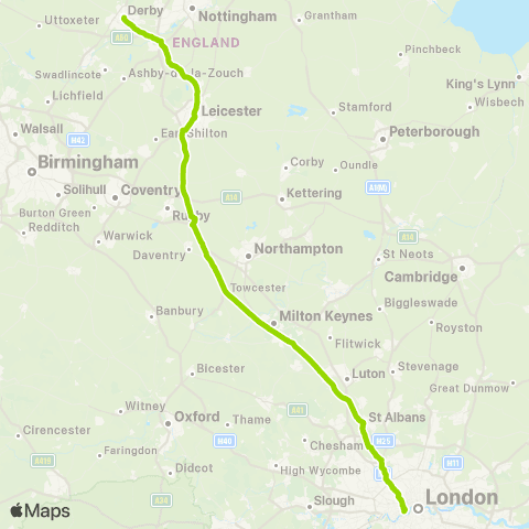 FlixBus St Margaret's Bus Sta - Victoria Coach Sta map