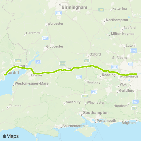 FlixBus Law Courts Rj - Victoria Coach Station map