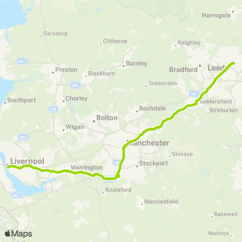 FlixBus Victoria F - Liverpool One Bus Station map