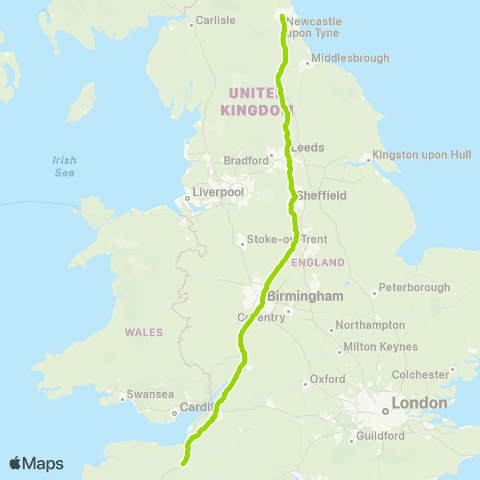 FlixBus Blackbrook Bp Garage - John Dobson St map