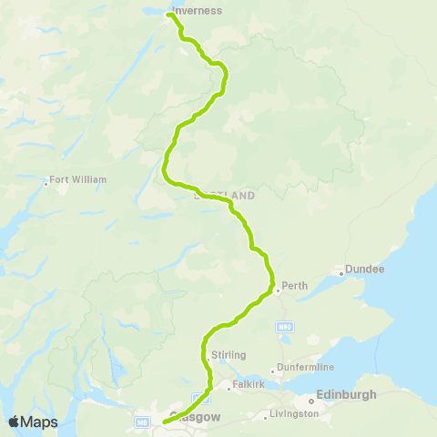 FlixBus Buchanan Bus Sta - Bus Sta Stance 3 map