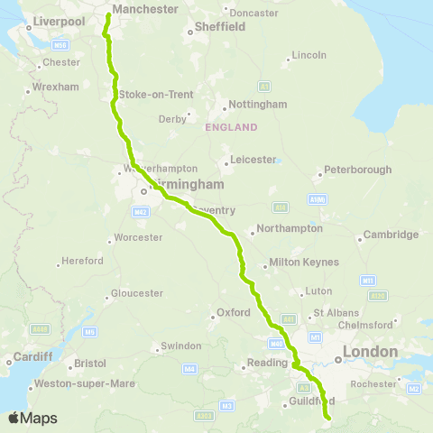 FlixBus Shudehill Interchange - S Term Coach Sta map