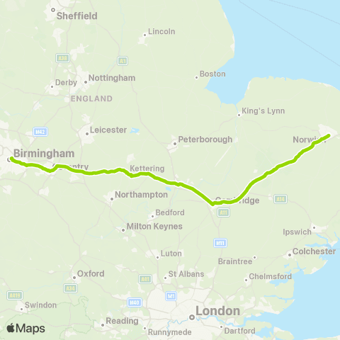 FlixBus Millennium Point - Bus Station map