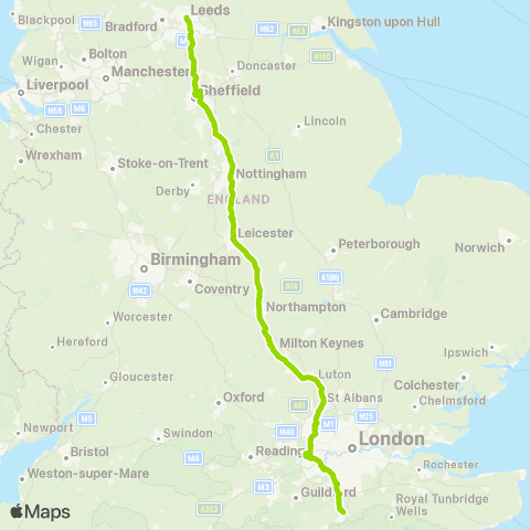 FlixBus S Term Coach Sta - Leeds City Bus Sta map