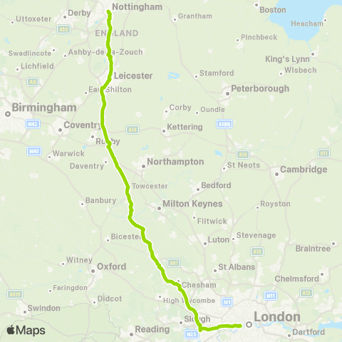 FlixBus Victoria Coach Sta - Leeds City Bus Sta map