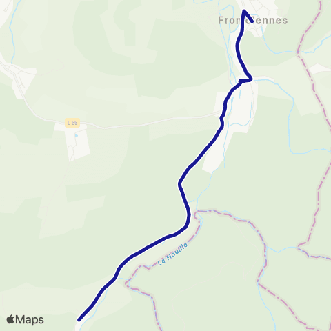 Fluo 08 Landrichamps / Fromelennes map