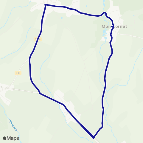 Fluo 08 Montcornet / Cliron map