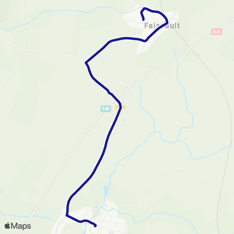 Fluo 08 Faissault / Saulces-Monclin map