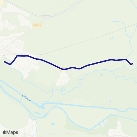 Fluo 08 Doux / Rethel map