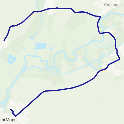 Fluo 08 Juzancourt / Asfeld map
