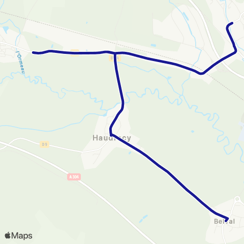 Fluo 08 Belval / Tournes map