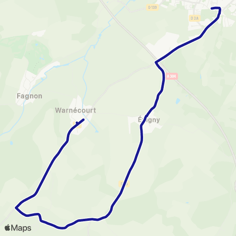 Fluo 08 Évigny / Prix-les-Mézières map