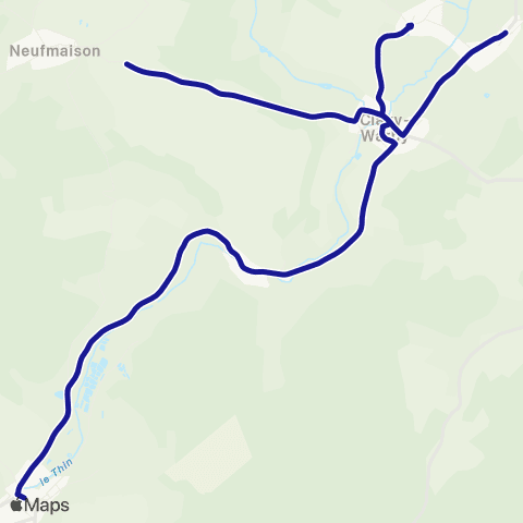 Fluo 08 St-Marcel / Thin-le-Moutier map