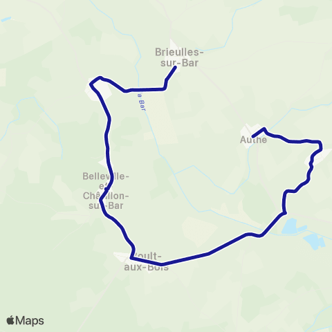 Fluo 08 Noirval / Brieulles-sur-Bar map