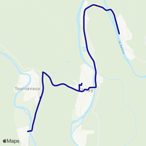 Fluo 08 Haulme / Thilay map