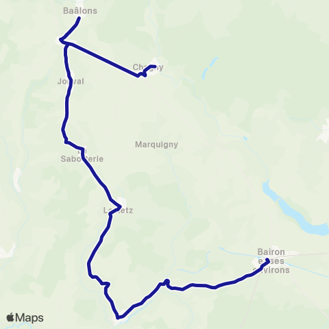 Fluo 08 Chagny / le Chesne map