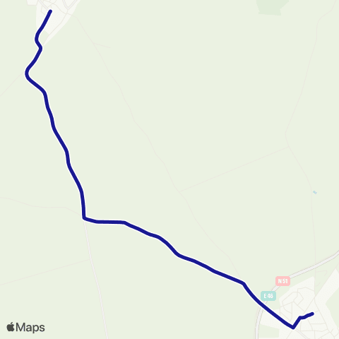 Fluo 08 Avançon / Tagnon map