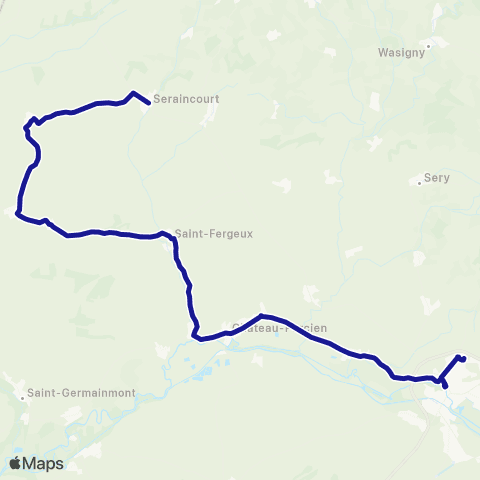 Fluo 08 TAD / Rocquigny / Rethel map