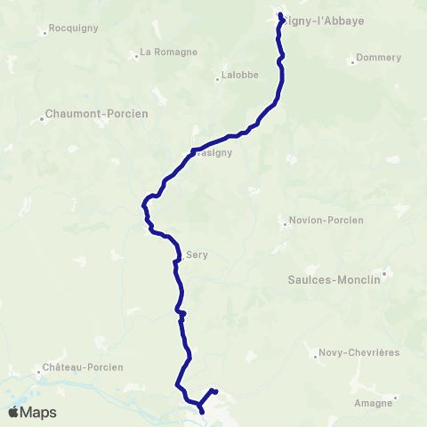 Fluo 08 TAD / Signy l-Abbaye / Rethel map