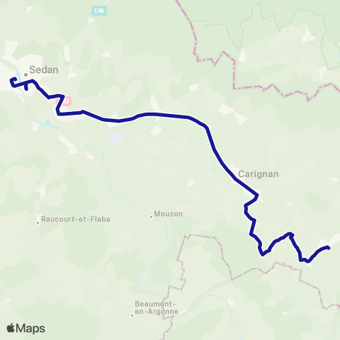 Fluo 08 Margut / Sedan map