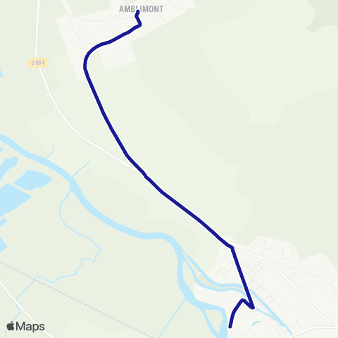 Fluo 08 Amblimont / Mouzon map