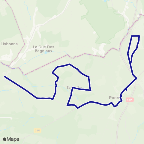 Fluo 08 Regniowez / Revin map