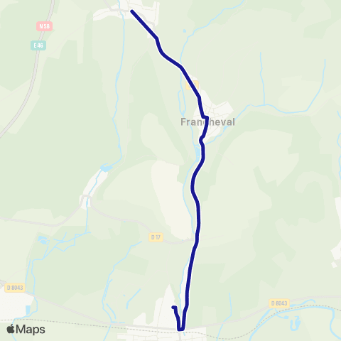 Fluo 08 Villers-Cernay / Douzy map